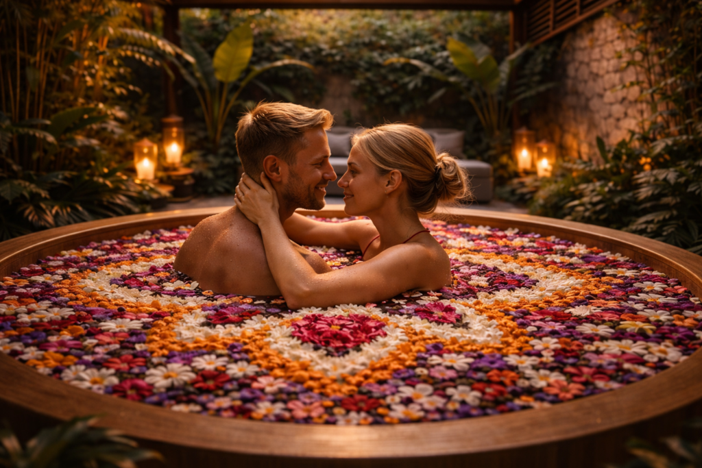 Bali Flower Bath in Ubud